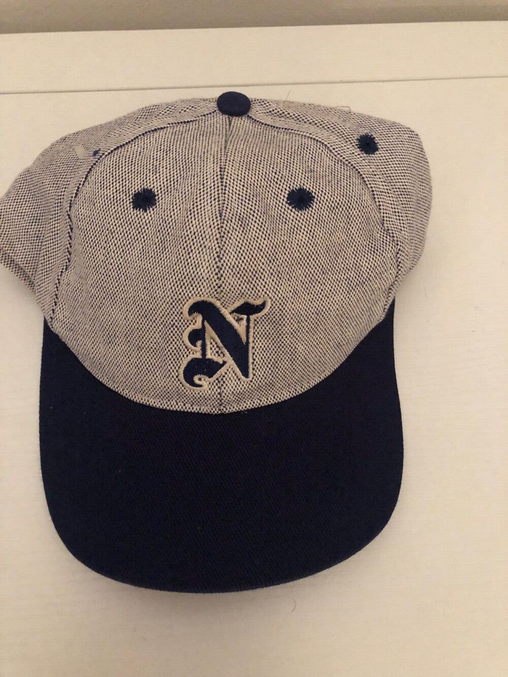 Vintage‎ Nike Fitted Hat Cap Old English N Logo